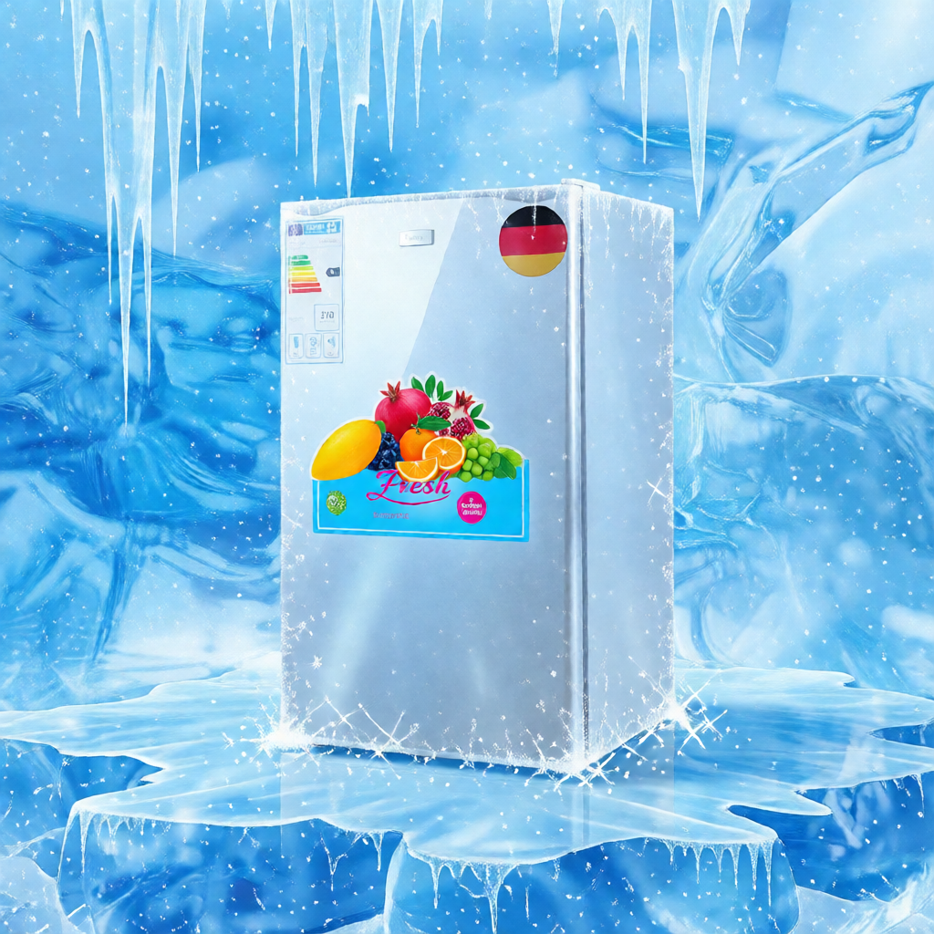 Refrigerator 5 Feet Silver LED